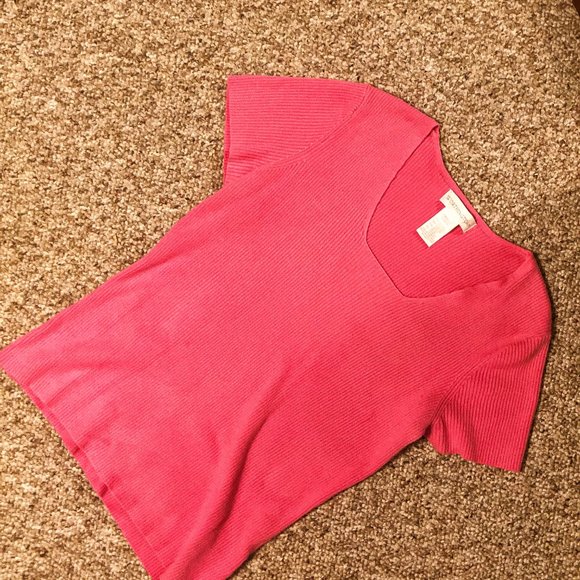 Pink Ribbed Baby Tee - Picture 3 of 4